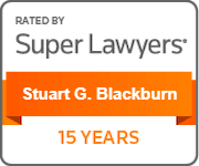 Rated By Super Lawyers | Stuart G. Blackburn | 15 Years